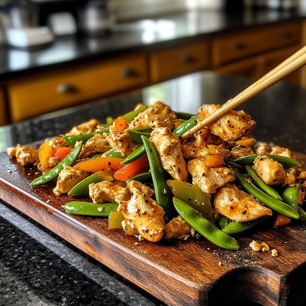 High Protein Chicken Stir Fry