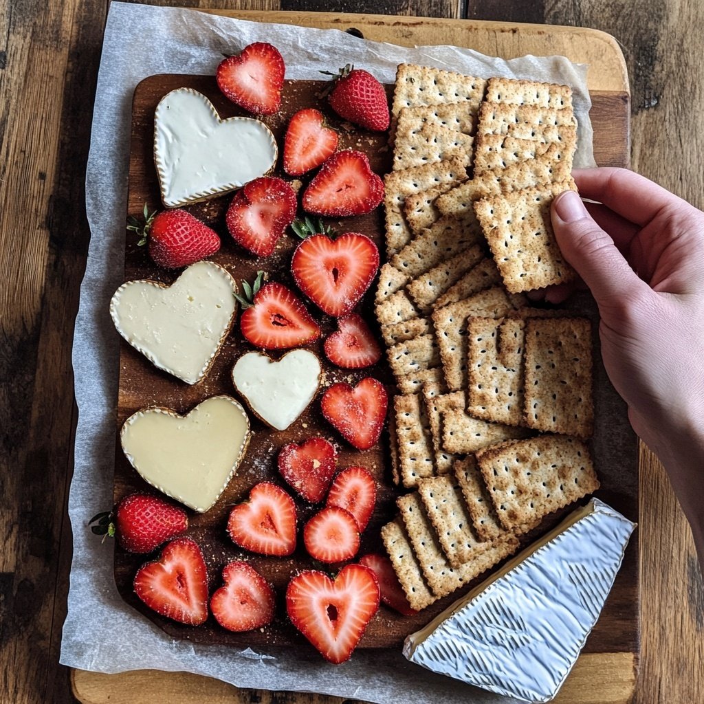 Valentines Charcuterie Board Easy