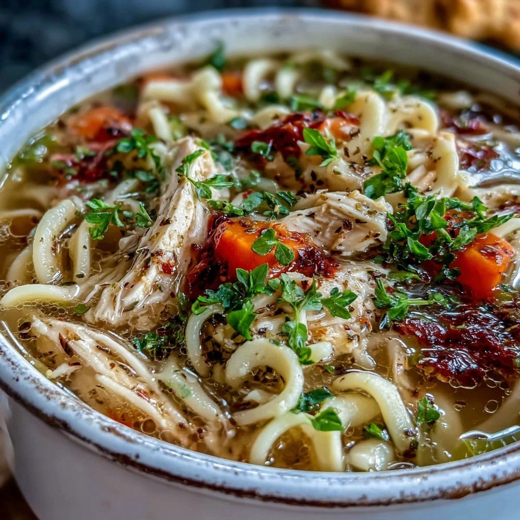 Healthy Chicken Noodle Soup