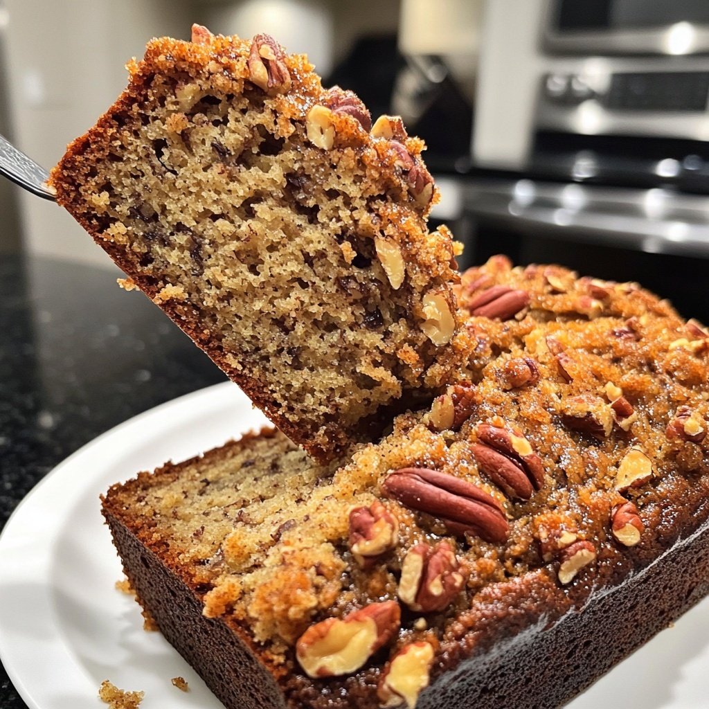 Banana Bread with Pecans Recipe