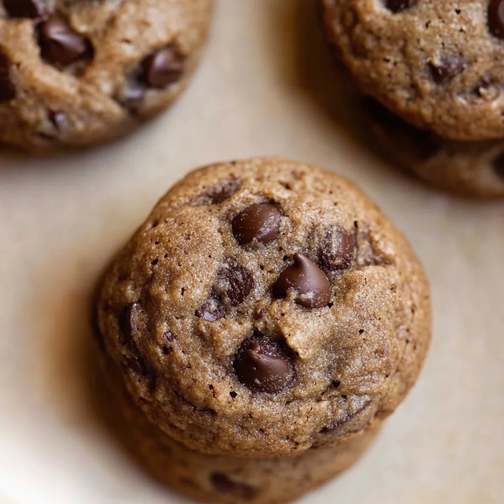 Thick Espresso Chocolate Chip Cookies