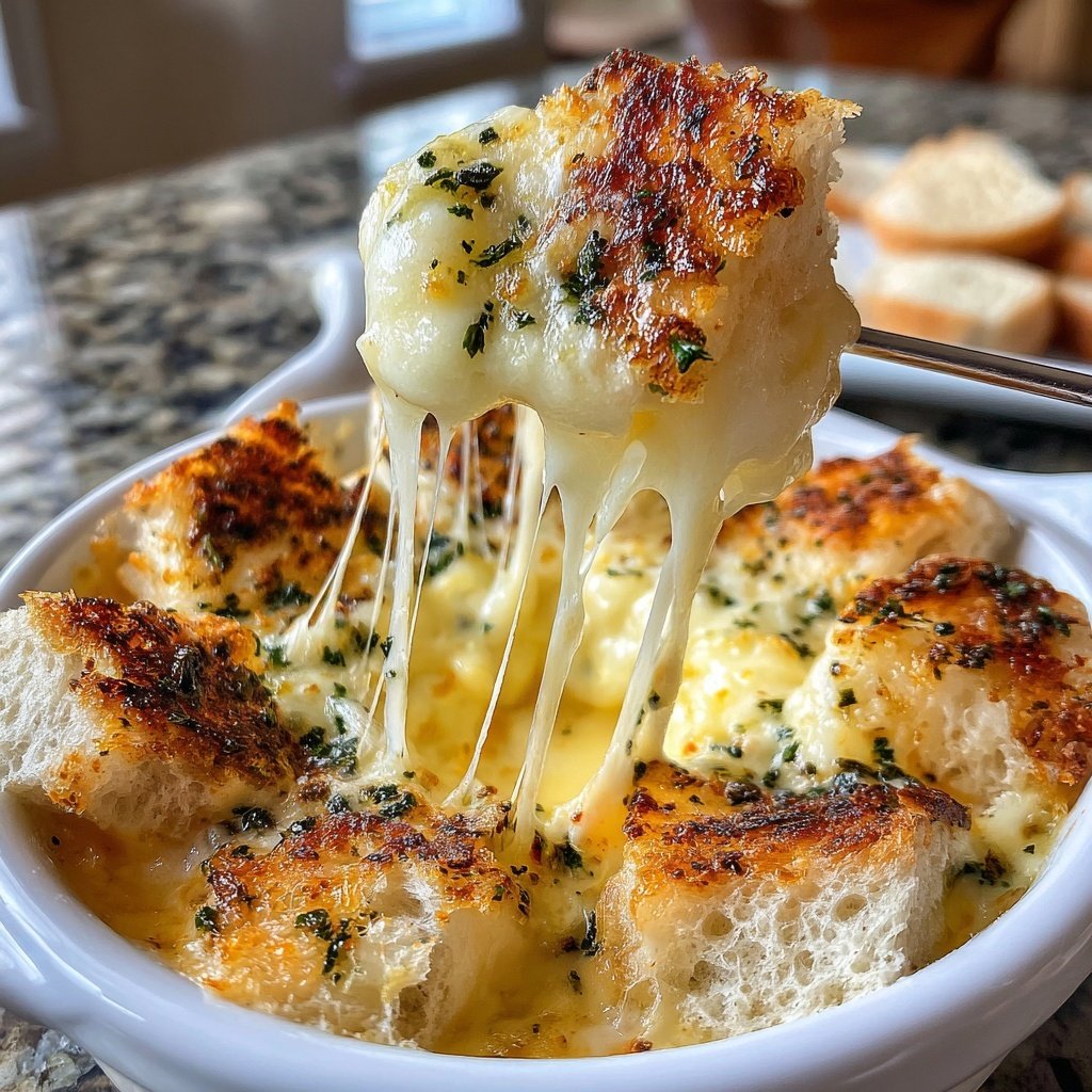 Fondue with Swiss Cheese and Fresh Herbs
