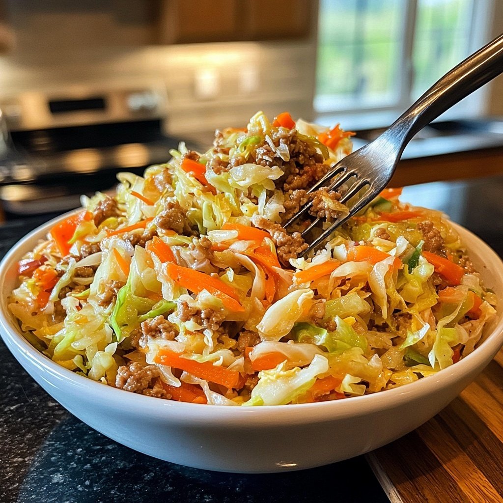 Easy Egg Roll in a Bowl (Low-Carb Recipe)