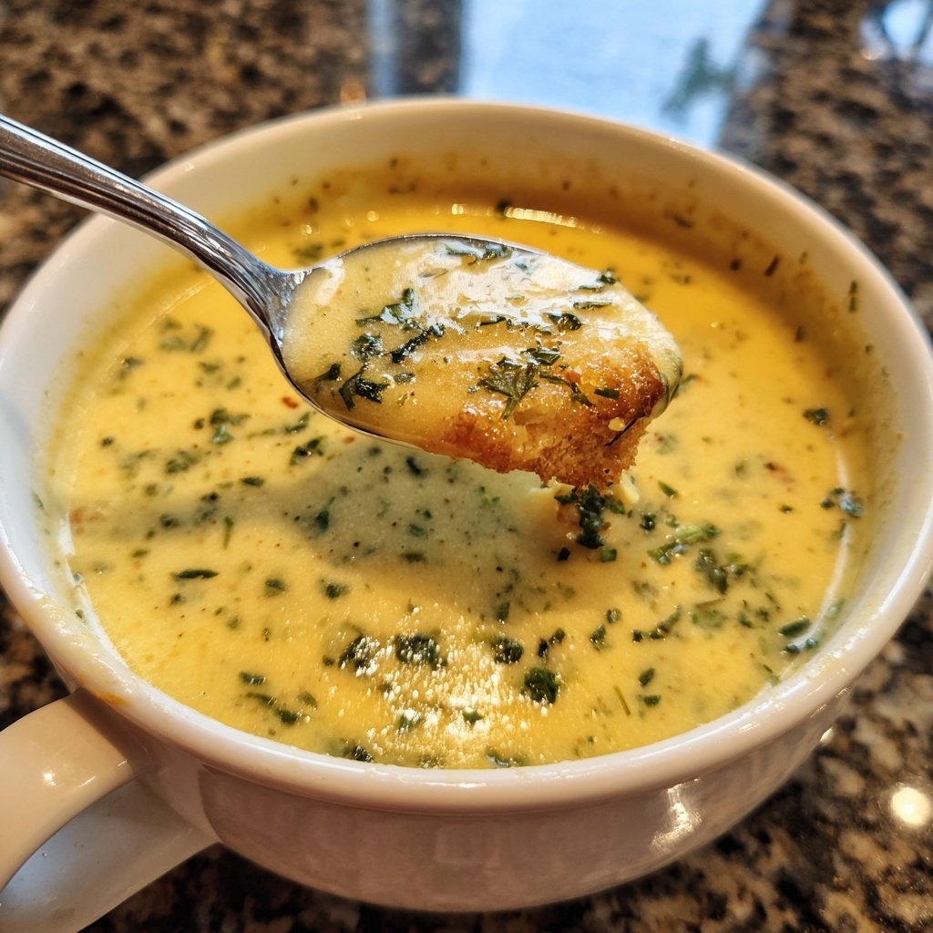 Creamy Lemon Chickpea Soup