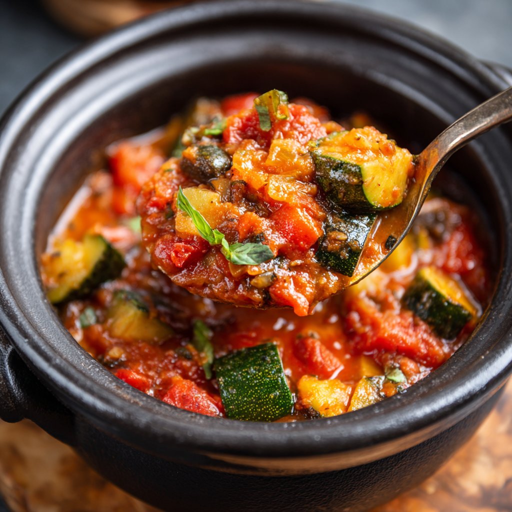 Healthy Crockpot Italian Vegetable Stew
